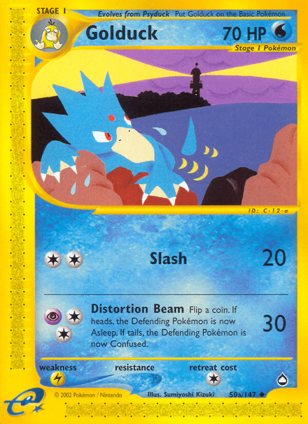 Golduck (50a/147) [Aquapolis] Pokemon Single Pokémon  | Multizone: Comics And Games