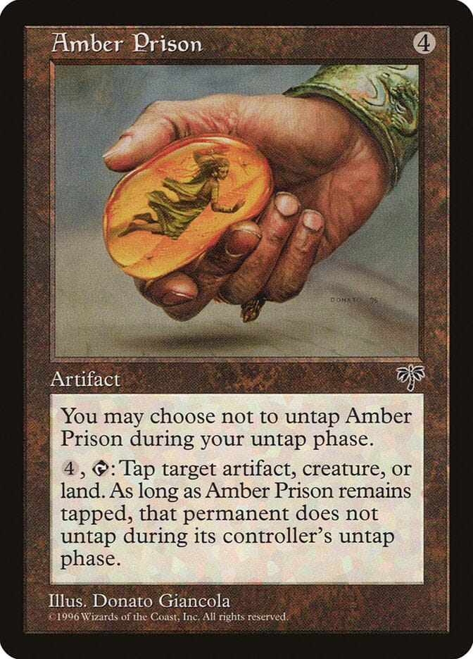 Amber Prison [Mirage] MTG Single Magic: The Gathering  | Multizone: Comics And Games