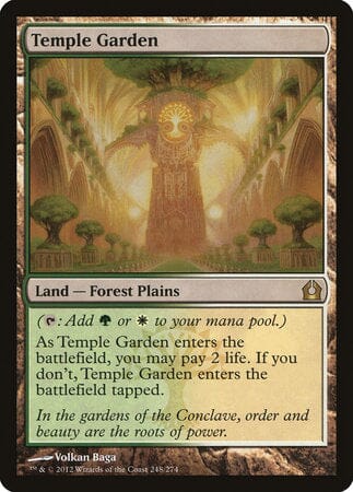 Temple Garden [Return to Ravnica] MTG Single Magic: The Gathering  | Multizone: Comics And Games