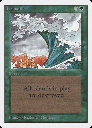 Tsunami [Unlimited Edition] MTG Single Magic: The Gathering  | Multizone: Comics And Games
