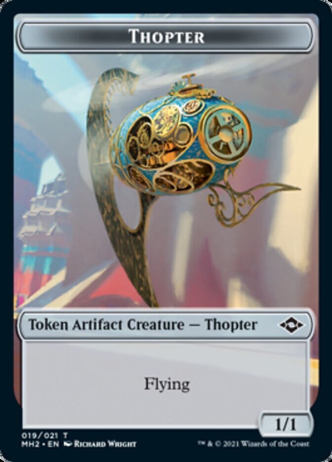 Thopter Token // Treasure Token (#21) [Modern Horizons 2 Tokens] MTG Single Magic: The Gathering  | Multizone: Comics And Games