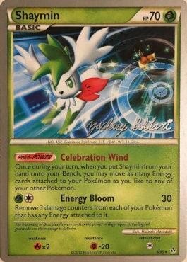 Shaymin (8/95) (CMT - Zachary Bokhari) [World Championships 2012] Pokemon Single Pokémon  | Multizone: Comics And Games
