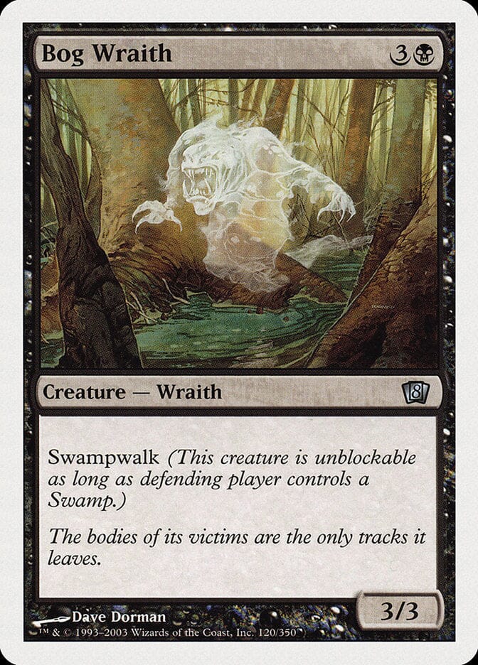 Bog Wraith [Eighth Edition] MTG Single Magic: The Gathering  | Multizone: Comics And Games