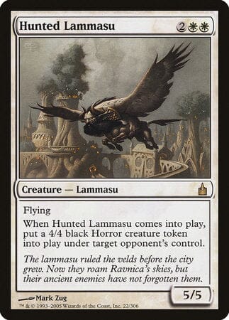 Hunted Lammasu [Ravnica: City of Guilds] MTG Single Magic: The Gathering  | Multizone: Comics And Games