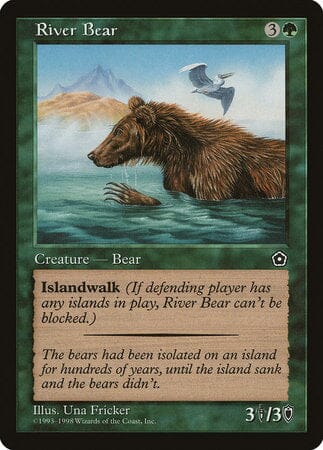 River Bear [Portal Second Age] MTG Single Magic: The Gathering  | Multizone: Comics And Games