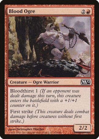 Blood Ogre [Magic 2012] MTG Single Magic: The Gathering  | Multizone: Comics And Games