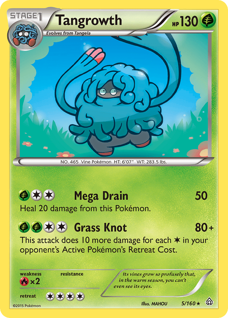 Tangrowth (5/160) [XY: Primal Clash] Pokemon Single Pokémon  | Multizone: Comics And Games