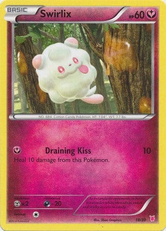 Swirlix (18/30) [XY: Trainer Kit 1 - Wigglytuff] Pokemon Single Pokémon  | Multizone: Comics And Games