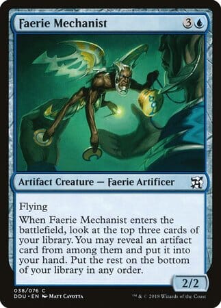 Faerie Mechanist [Duel Decks: Elves vs. Inventors] MTG Single Magic: The Gathering  | Multizone: Comics And Games