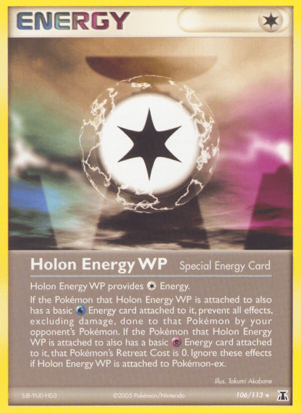 Holon Energy WP (106/113) [EX: Delta Species] Pokemon Single Pokémon  | Multizone: Comics And Games
