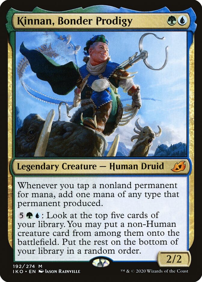 Kinnan, Bonder Prodigy [Ikoria: Lair of Behemoths] MTG Single Magic: The Gathering  | Multizone: Comics And Games