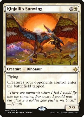 Kinjalli's Sunwing [Ixalan Promos] MTG Single Magic: The Gathering  | Multizone: Comics And Games