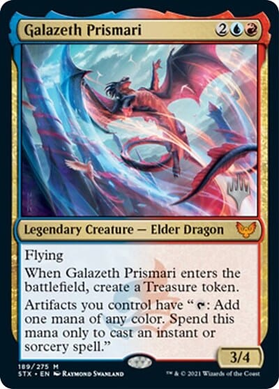Galazeth Prismari (Promo Pack) [Strixhaven: School of Mages Promos] MTG Single Magic: The Gathering  | Multizone: Comics And Games