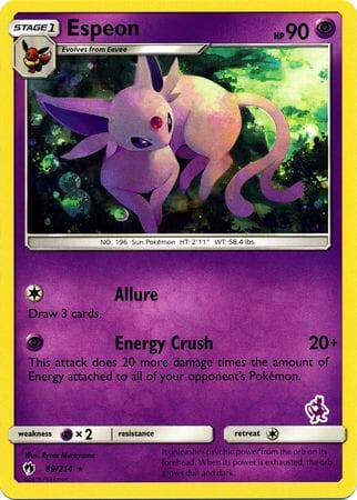 Espeon (89/214) (Mewtwo Deck) [Battle Academy 2020] Pokemon Single Pokémon  | Multizone: Comics And Games