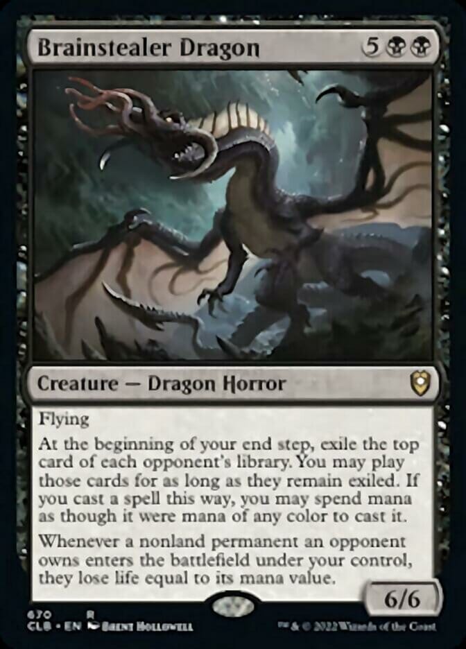 Brainstealer Dragon [Commander Legends: Battle for Baldur's Gate] MTG Single Magic: The Gathering  | Multizone: Comics And Games