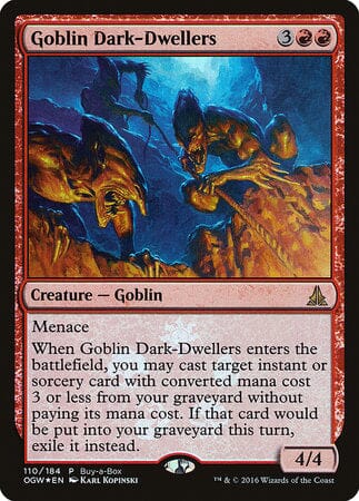 Goblin Dark-Dwellers [Oath of the Gatewatch Promos] MTG Single Magic: The Gathering  | Multizone: Comics And Games