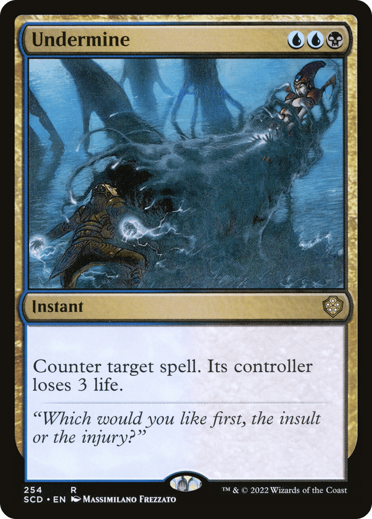 Undermine [Starter Commander Decks] MTG Single Magic: The Gathering  | Multizone: Comics And Games