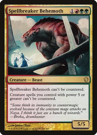 Spellbreaker Behemoth [Commander 2013] MTG Single Magic: The Gathering  | Multizone: Comics And Games