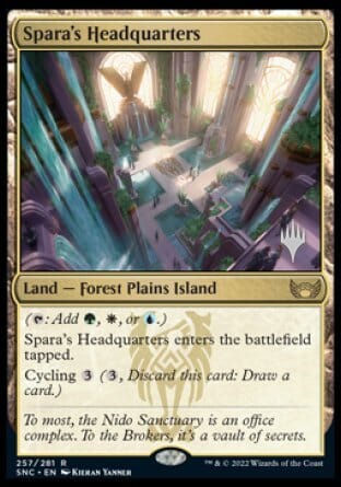 Spara's Headquarters (Promo Pack) [Streets of New Capenna Promos] MTG Single Magic: The Gathering  | Multizone: Comics And Games