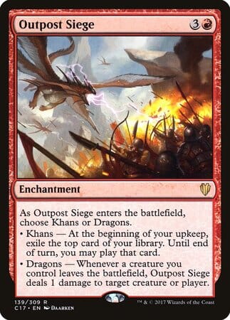 Outpost Siege [Commander 2017] MTG Single Magic: The Gathering  | Multizone: Comics And Games