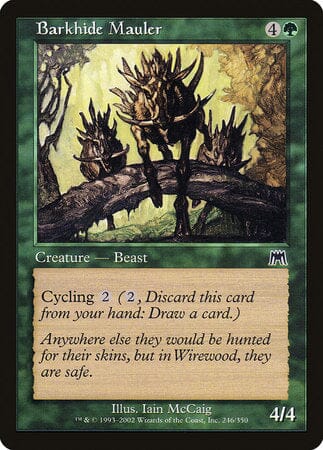 Barkhide Mauler [Onslaught] MTG Single Magic: The Gathering  | Multizone: Comics And Games