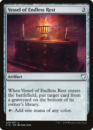 Vessel of Endless Rest [Commander 2018] MTG Single Magic: The Gathering  | Multizone: Comics And Games
