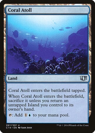 Coral Atoll [Commander 2014] MTG Single Magic: The Gathering  | Multizone: Comics And Games