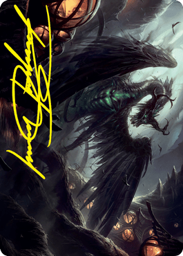 Beledros Witherbloom Art Card (Gold-Stamped Signature) [Strixhaven: School of Mages Art Series] MTG Single Magic: The Gathering  | Multizone: Comics And Games