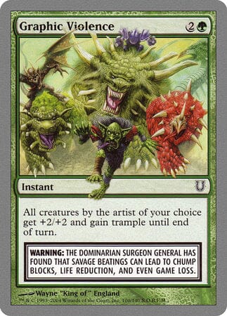 Graphic Violence [Unhinged] MTG Single Magic: The Gathering  | Multizone: Comics And Games