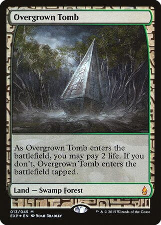 Overgrown Tomb [Zendikar Expeditions] MTG Single Magic: The Gathering  | Multizone: Comics And Games