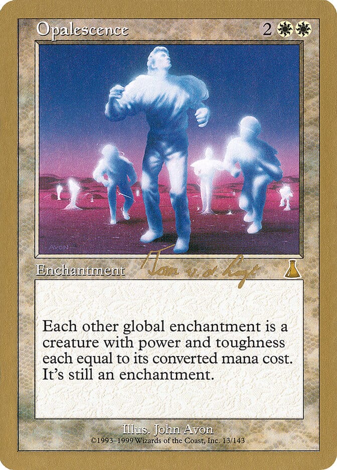Opalescence (Tom van de Logt) [World Championship Decks 2000] MTG Single Magic: The Gathering  | Multizone: Comics And Games