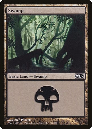 Swamp (241) [Magic 2012] MTG Single Magic: The Gathering  | Multizone: Comics And Games