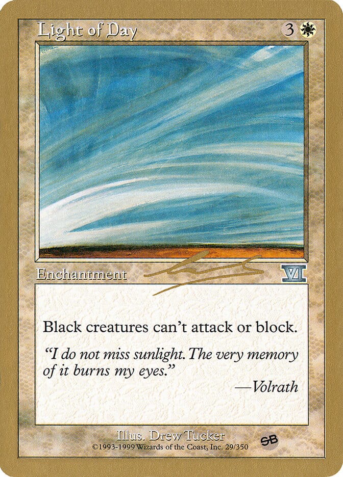 Light of Day (Nicolas Labarre) (SB) [World Championship Decks 2000] MTG Single Magic: The Gathering  | Multizone: Comics And Games