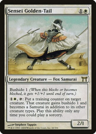 Sensei Golden-Tail [Champions of Kamigawa] MTG Single Magic: The Gathering  | Multizone: Comics And Games