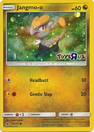 Jangmo o (75/111) (Toys R Us Promo) [Sun & Moon: Crimson Invasion] Pokemon Single Pokémon  | Multizone: Comics And Games