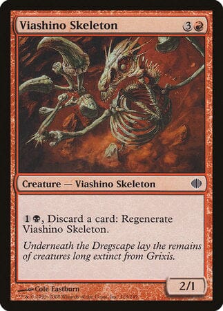 Viashino Skeleton [Shards of Alara] MTG Single Magic: The Gathering  | Multizone: Comics And Games