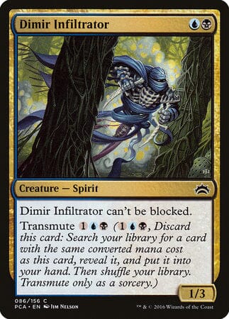 Dimir Infiltrator [Planechase Anthology] MTG Single Magic: The Gathering  | Multizone: Comics And Games