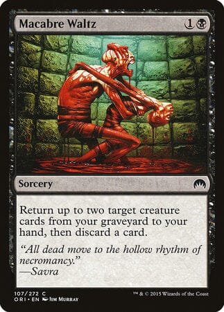 Macabre Waltz [Magic Origins] MTG Single Magic: The Gathering  | Multizone: Comics And Games