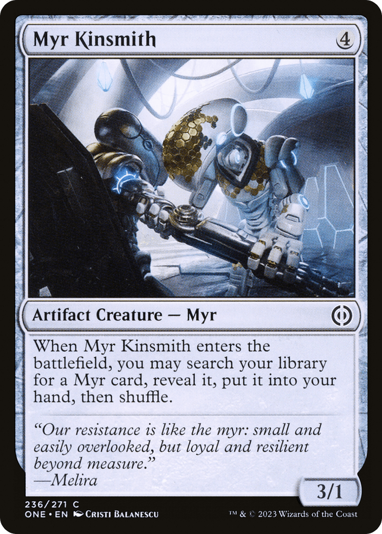 Myr Kinsmith [Phyrexia: All Will Be One] MTG Single Magic: The Gathering  | Multizone: Comics And Games