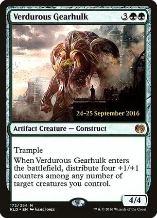 Verdurous Gearhulk [Kaladesh Promos] MTG Single Magic: The Gathering  | Multizone: Comics And Games