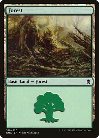 Forest (310) [Commander Anthology] MTG Single Magic: The Gathering  | Multizone: Comics And Games