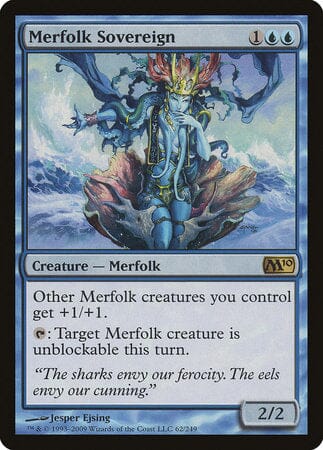 Merfolk Sovereign [Magic 2010] MTG Single Magic: The Gathering  | Multizone: Comics And Games