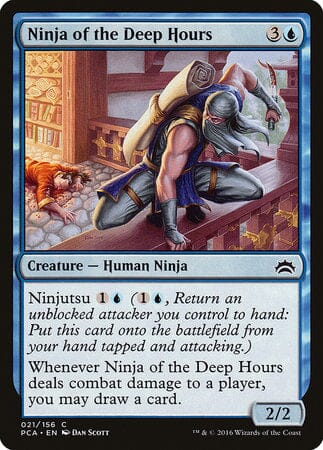 Ninja of the Deep Hours [Planechase Anthology] MTG Single Magic: The Gathering  | Multizone: Comics And Games