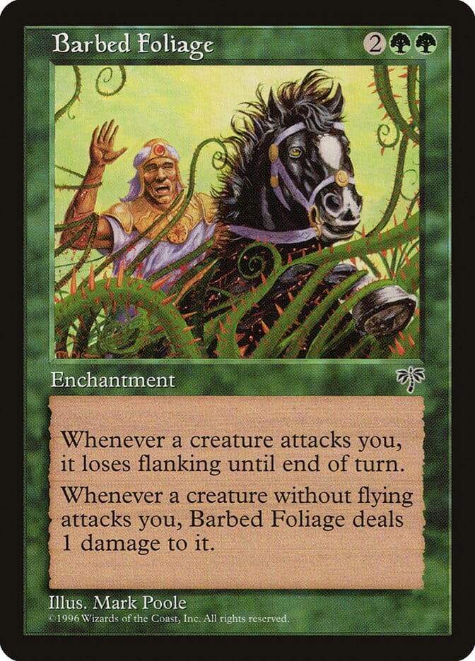 Barbed Foliage [Mirage] MTG Single Magic: The Gathering  | Multizone: Comics And Games