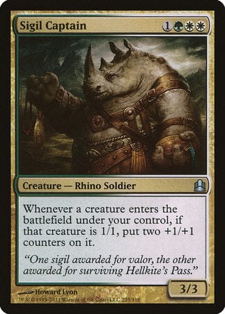Sigil Captain [Commander 2011] MTG Single Magic: The Gathering  | Multizone: Comics And Games