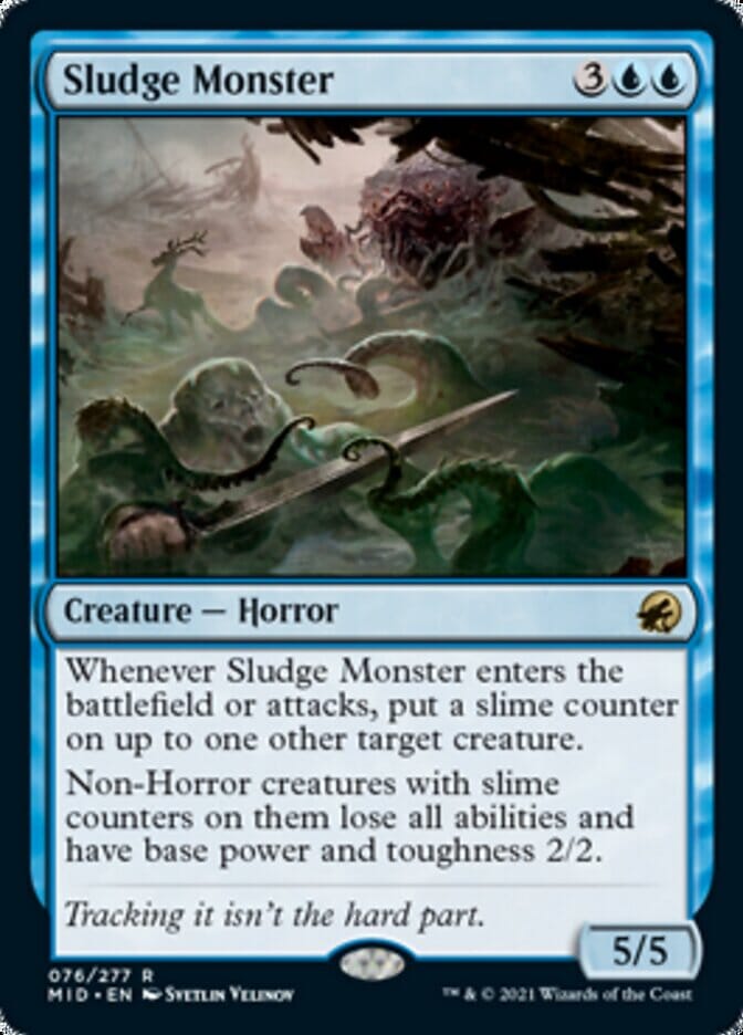 Sludge Monster [Innistrad: Midnight Hunt] MTG Single Magic: The Gathering  | Multizone: Comics And Games