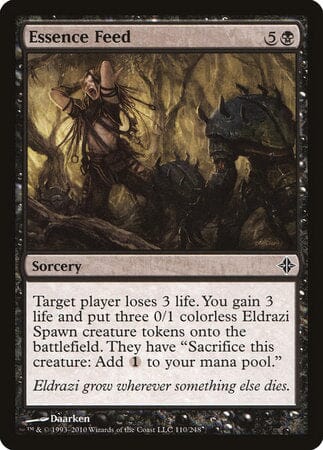 Essence Feed [Rise of the Eldrazi] MTG Single Magic: The Gathering  | Multizone: Comics And Games