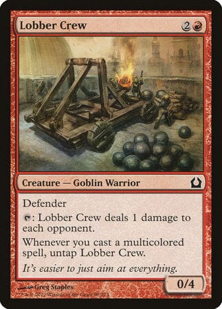 Lobber Crew [Return to Ravnica] MTG Single Magic: The Gathering  | Multizone: Comics And Games