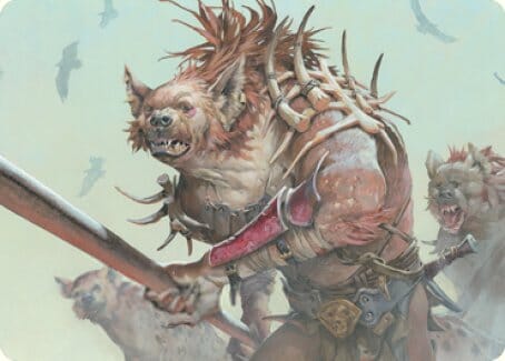 Gnoll Art Card [Dungeons & Dragons: Adventures in the Forgotten Realms Art Series] MTG Single Magic: The Gathering  | Multizone: Comics And Games