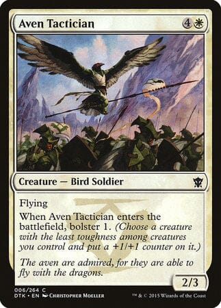 Aven Tactician [Dragons of Tarkir] MTG Single Magic: The Gathering  | Multizone: Comics And Games